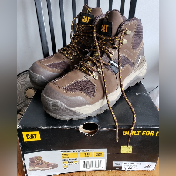Caterpillar Shoes New Mens Size Caterpillar Cat Work Boots Shoes